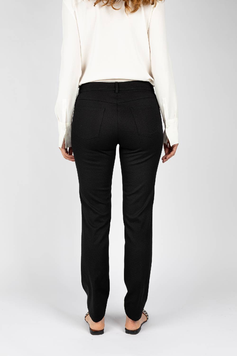 L.Pucci Pantaloni Jeans modello gamba regolare colore nero Offerta Anniversario