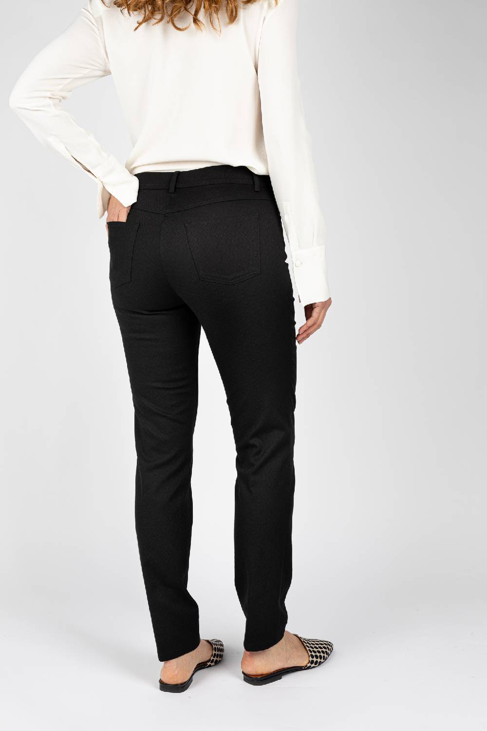 L.Pucci Pantaloni Jeans modello gamba regolare colore nero Offerta Anniversario