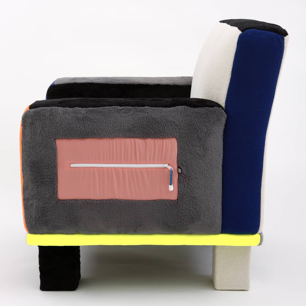 Lc23 Polartec Multicolor Armchair Soddisfazione Garantita