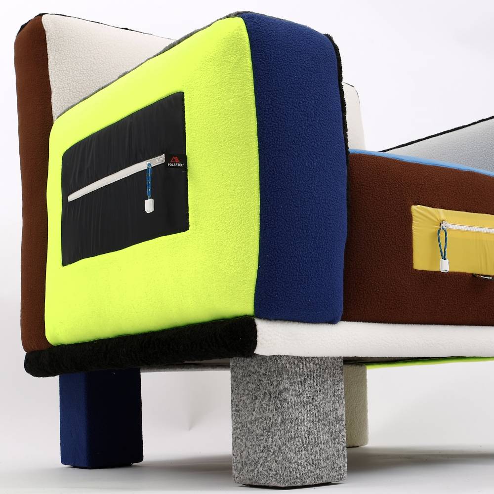 Lc23 Polartec Multicolor Armchair Soddisfazione Garantita