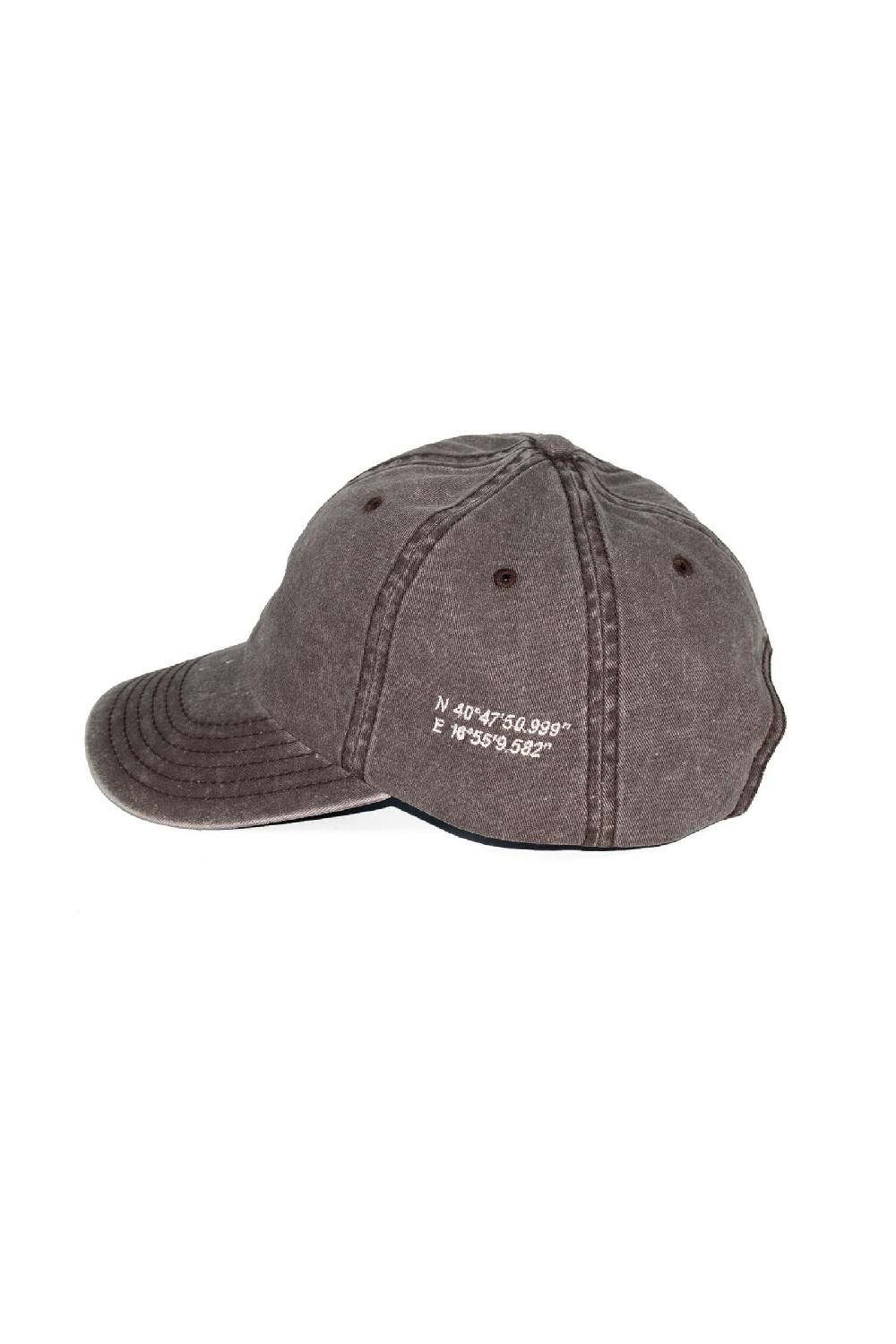 Lc23 Baseball Cap Washed Brown Vendite Flash