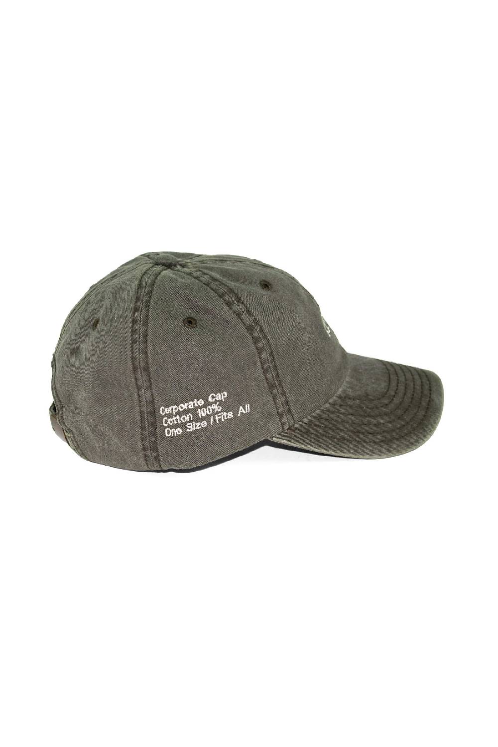 Lc23 Baseball Cap Washed Army Green Nuova