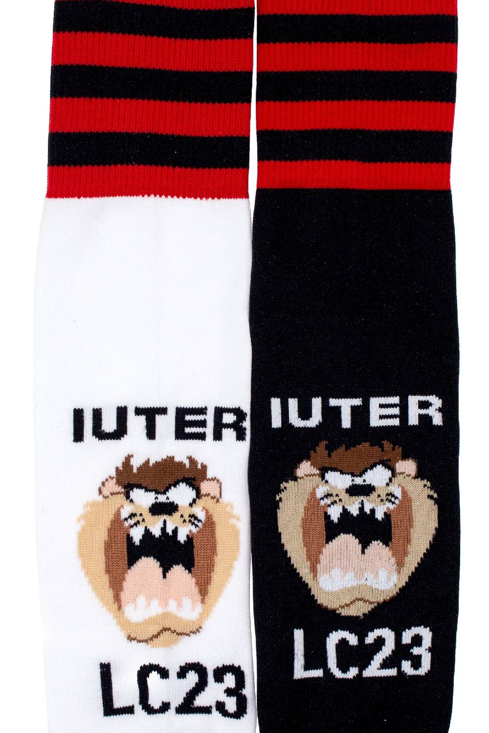 Lc23 LC23 IUTER Looney Tunes AC Taz Socks Spedizione Gratuita