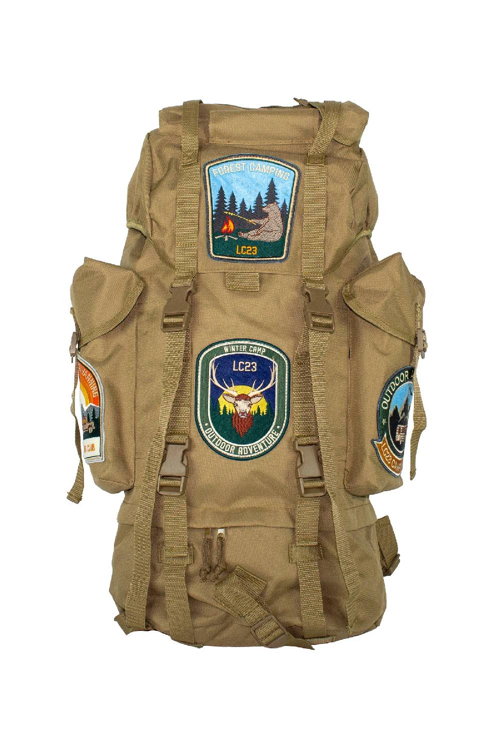Lc23 LC23 Backpack 65l Camel Negozio