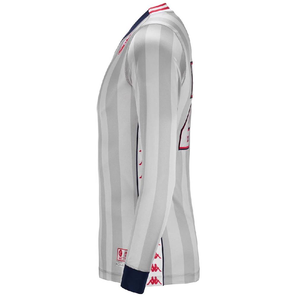 Lc23 LC23 x Kappa x SSC BARI Silver Jersey Long Sleeve Acquista Ora