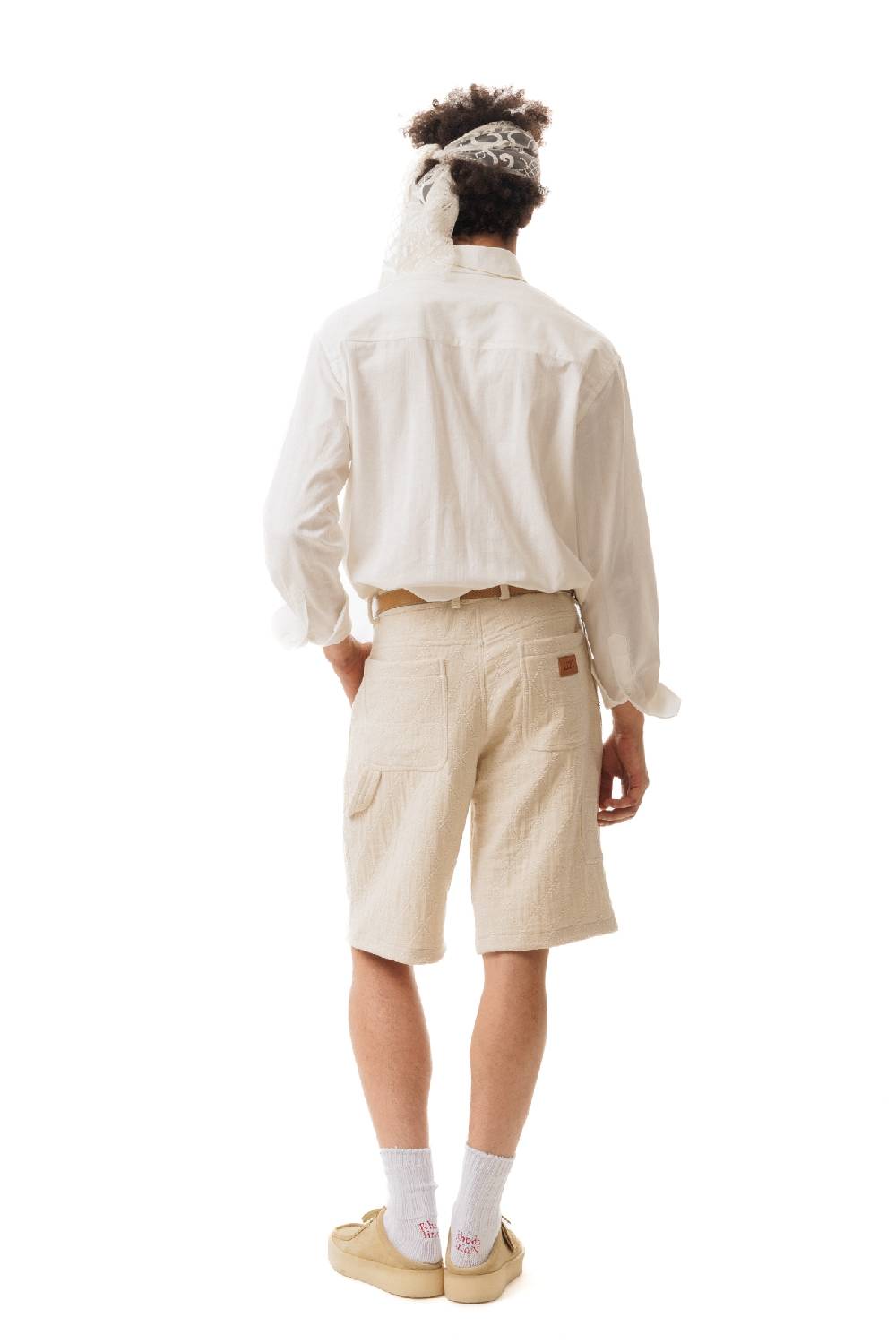 Lc23 Jaquard Work Shorts Shopping Online