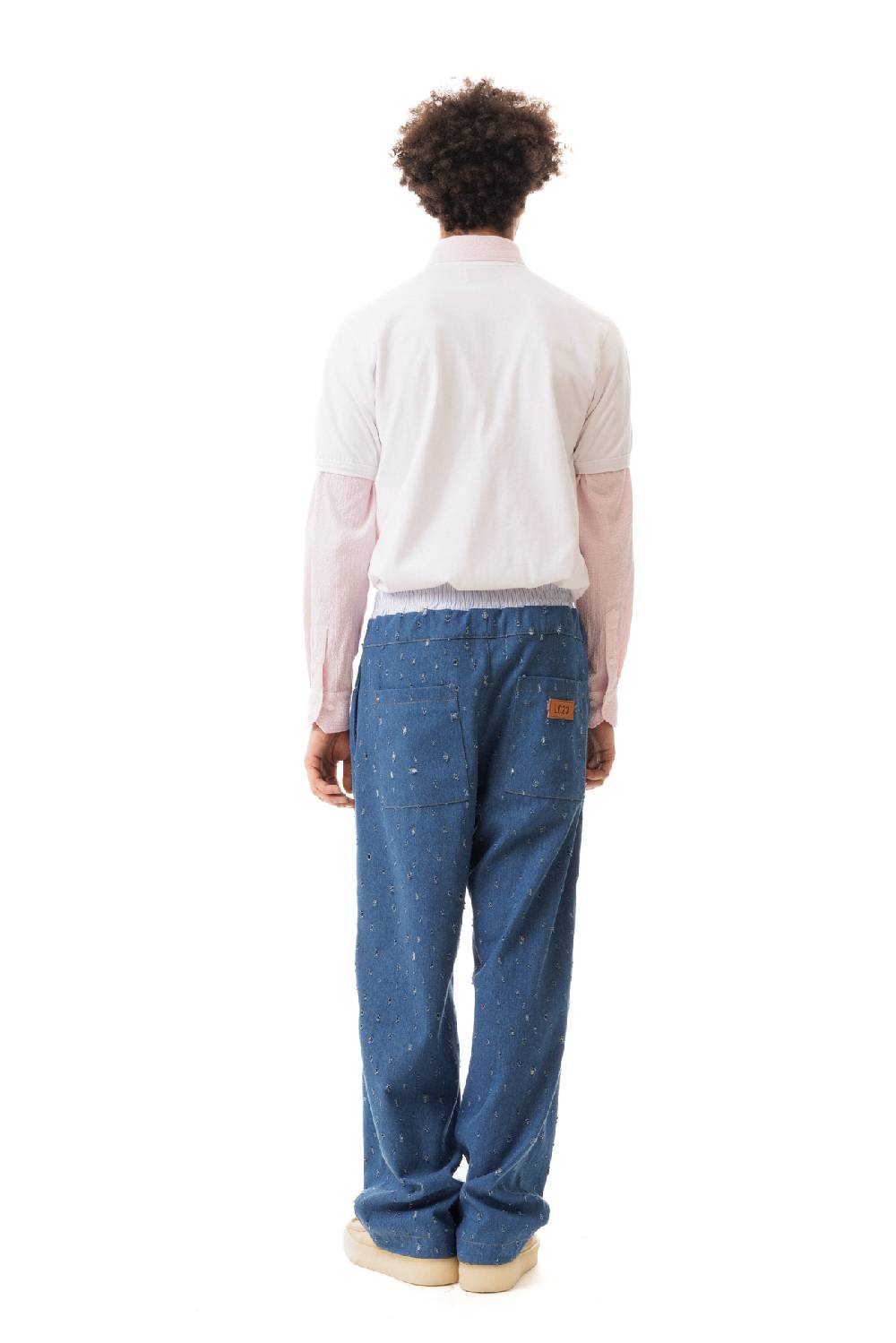Lc23 Ripped Denim Pants Offerta
