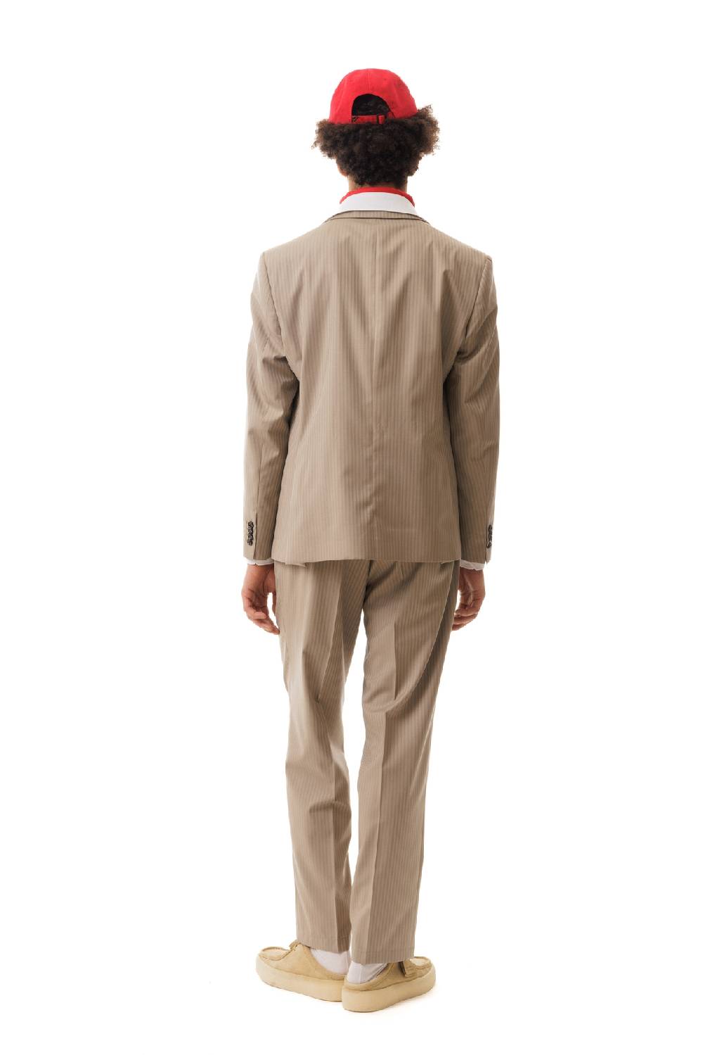 Lc23 Stripes Beige Blazer Nuova