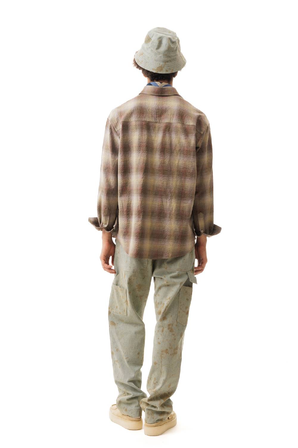 Lc23 Seersucker Check Shirt Italy