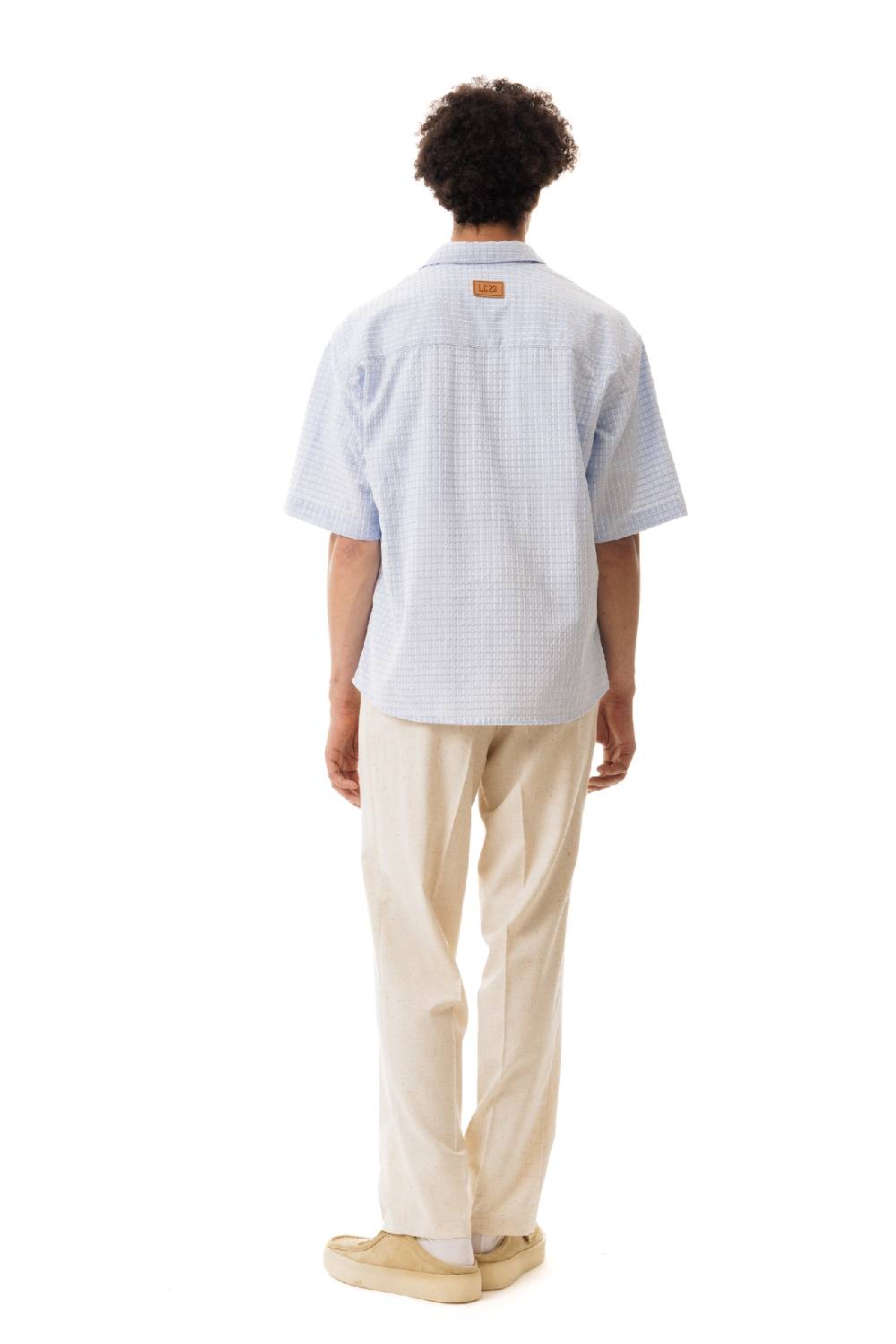 Lc23 Short Sleeve Shirt Blue Pezzi Unici