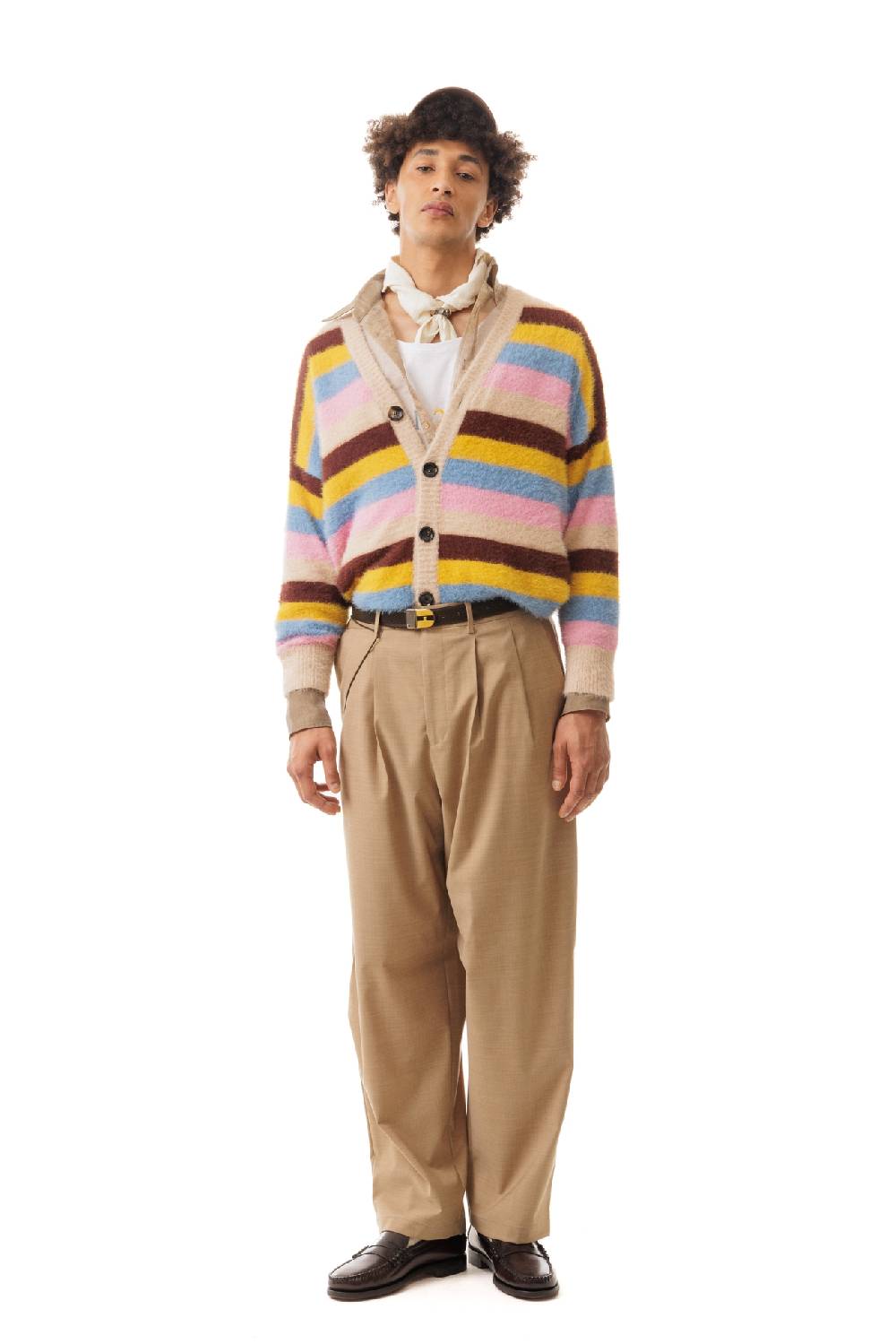 Lc23 Multicolor Stripes Cardigan Affare Del Giorno