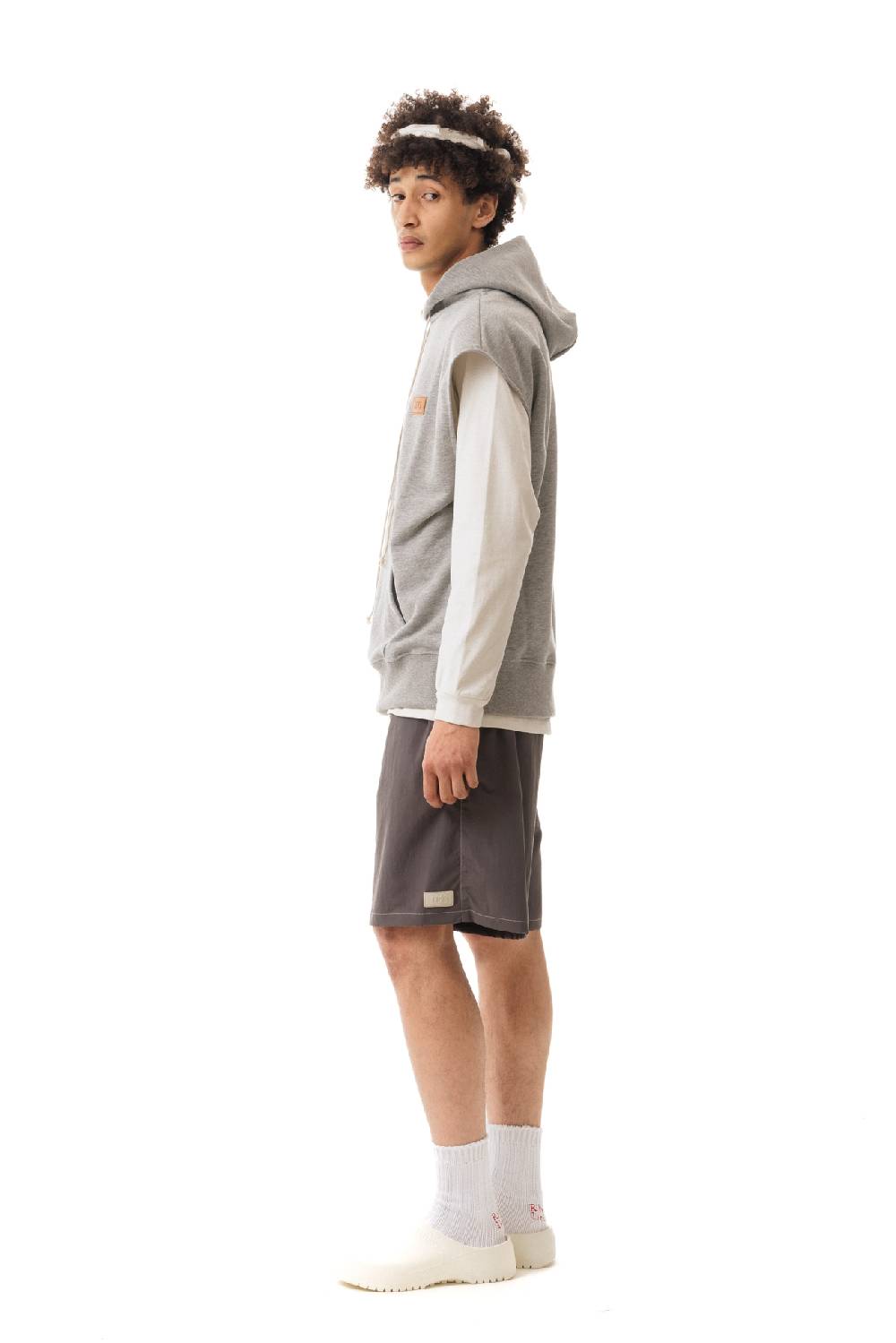 Lc23 Hoodie Vest Grey Offerta
