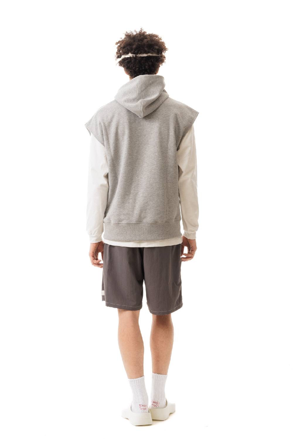 Lc23 Hoodie Vest Grey Offerta