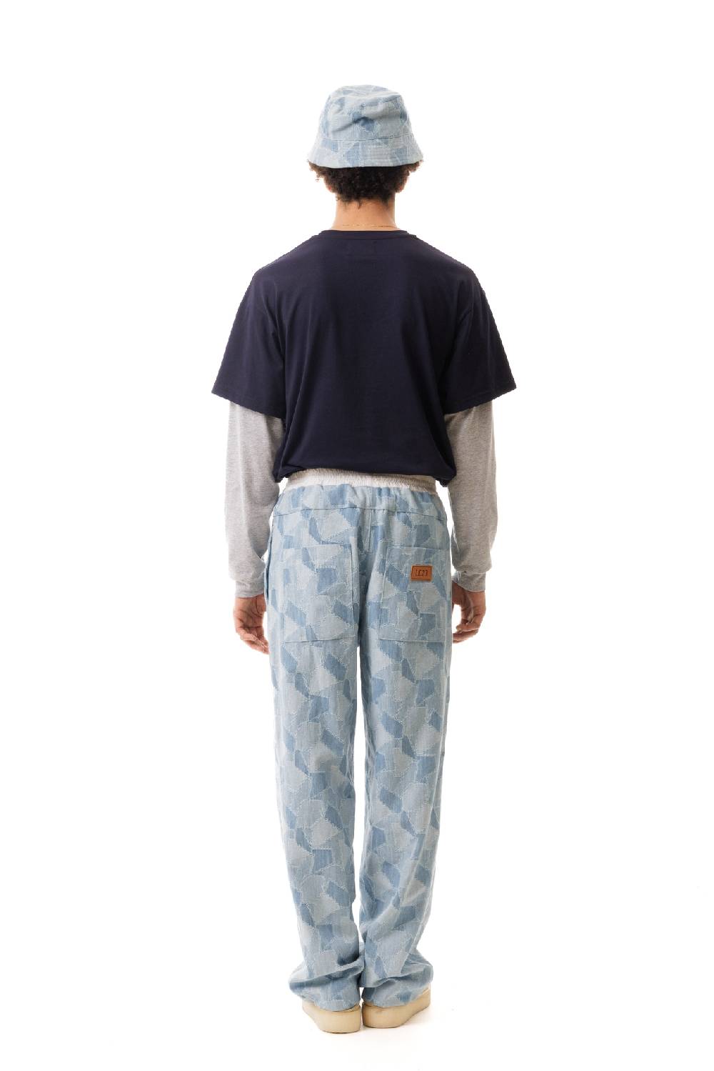 Lc23 Double Sleeve T-Shirt Navy Outlet