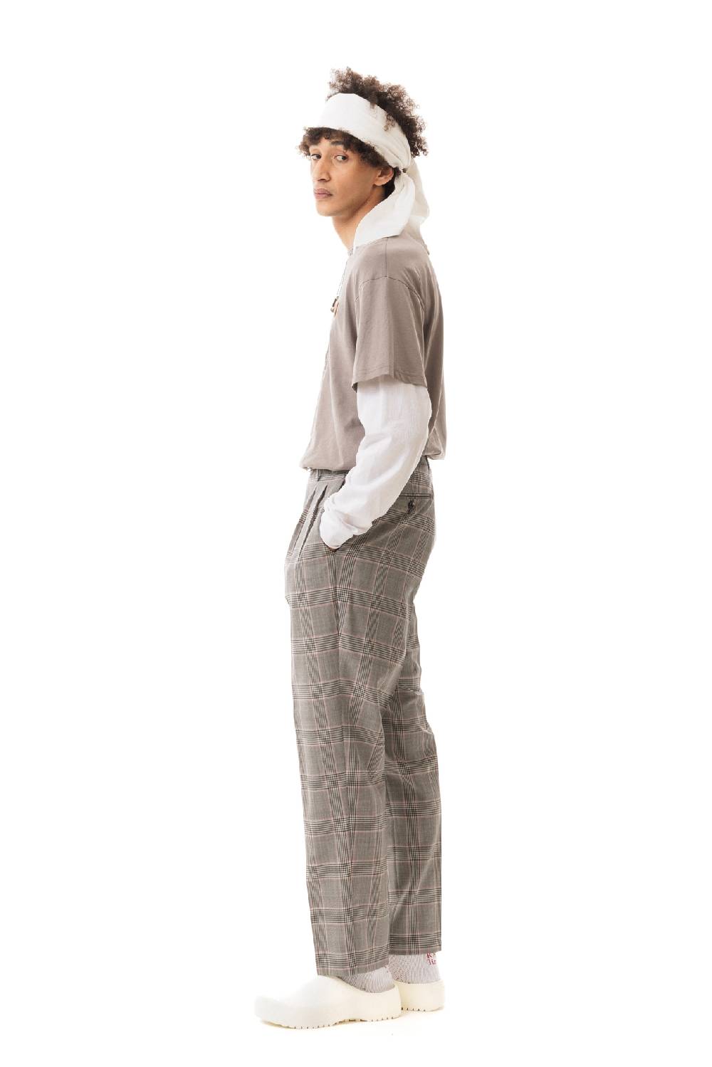 Lc23 Double Sleeve T-Shirt Grey In Vendita
