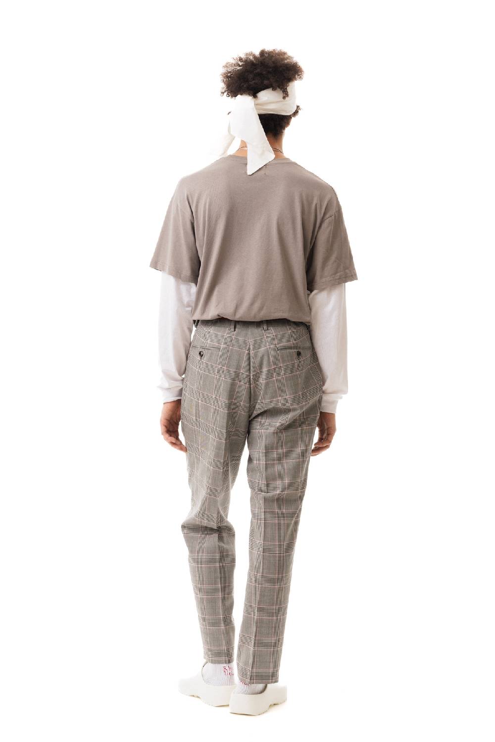 Lc23 Double Sleeve T-Shirt Grey In Vendita
