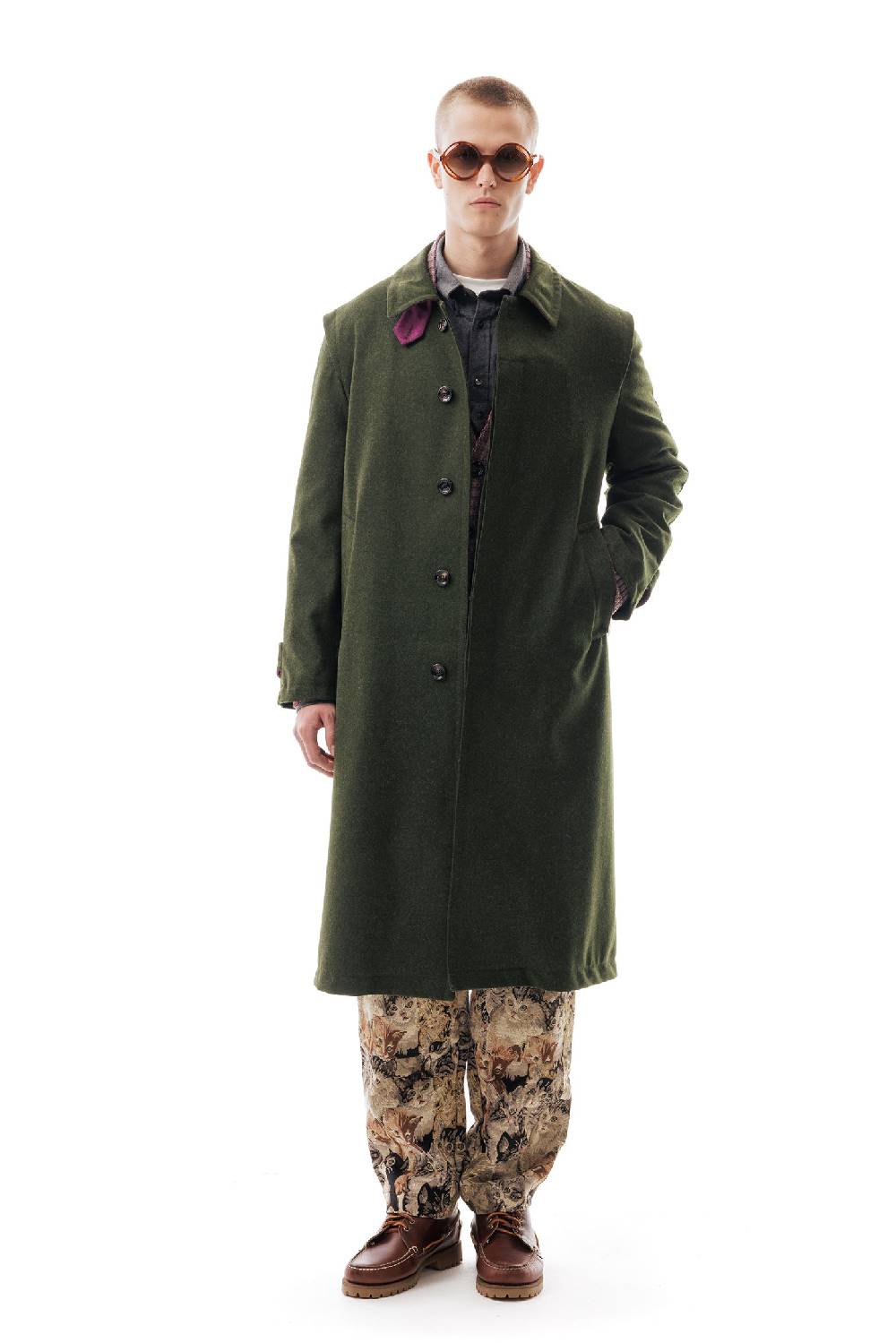 Lc23 WR Loden Coat Green Italy