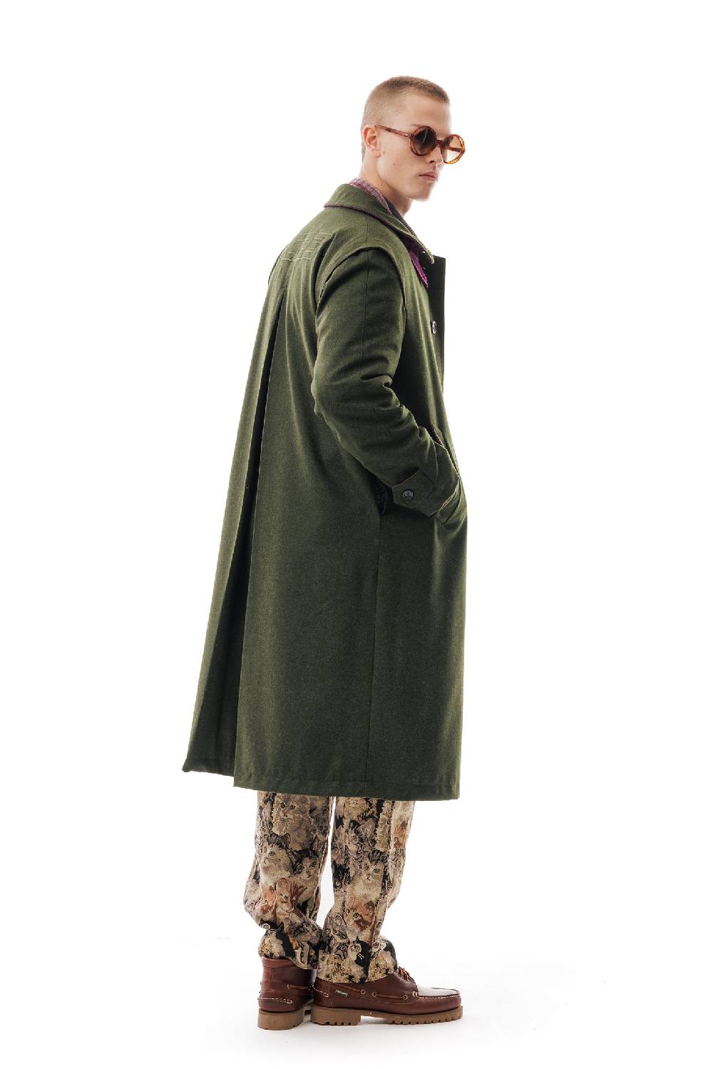 Lc23 WR Loden Coat Green Italy