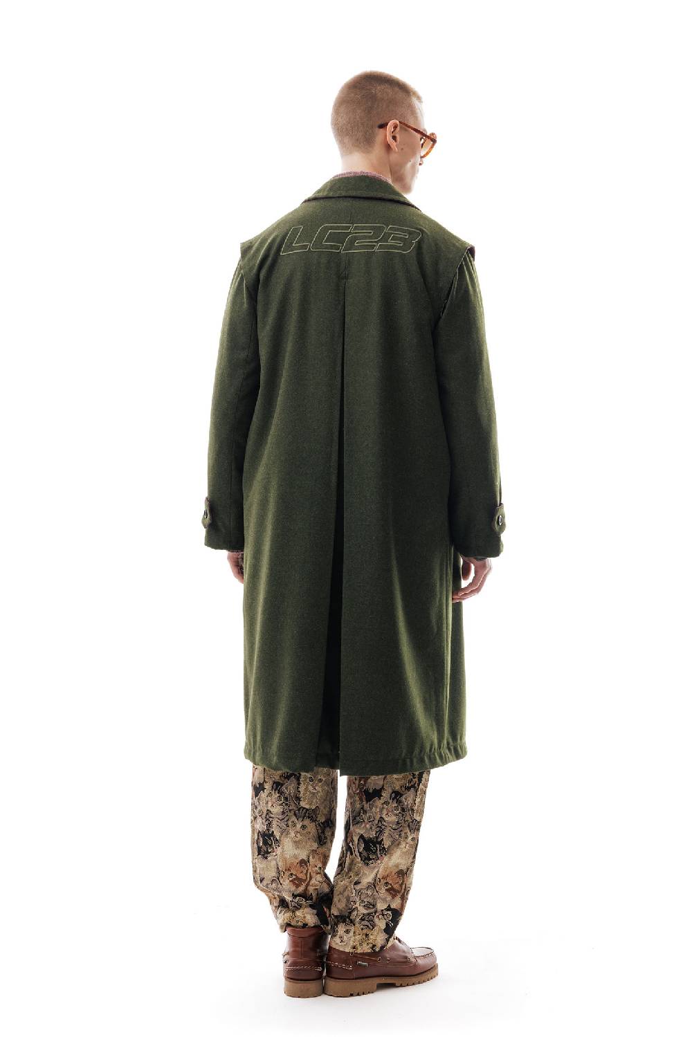 Lc23 WR Loden Coat Green Italy
