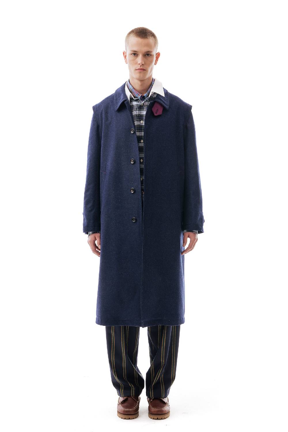 Lc23 WR Loden Coat Navy 2025