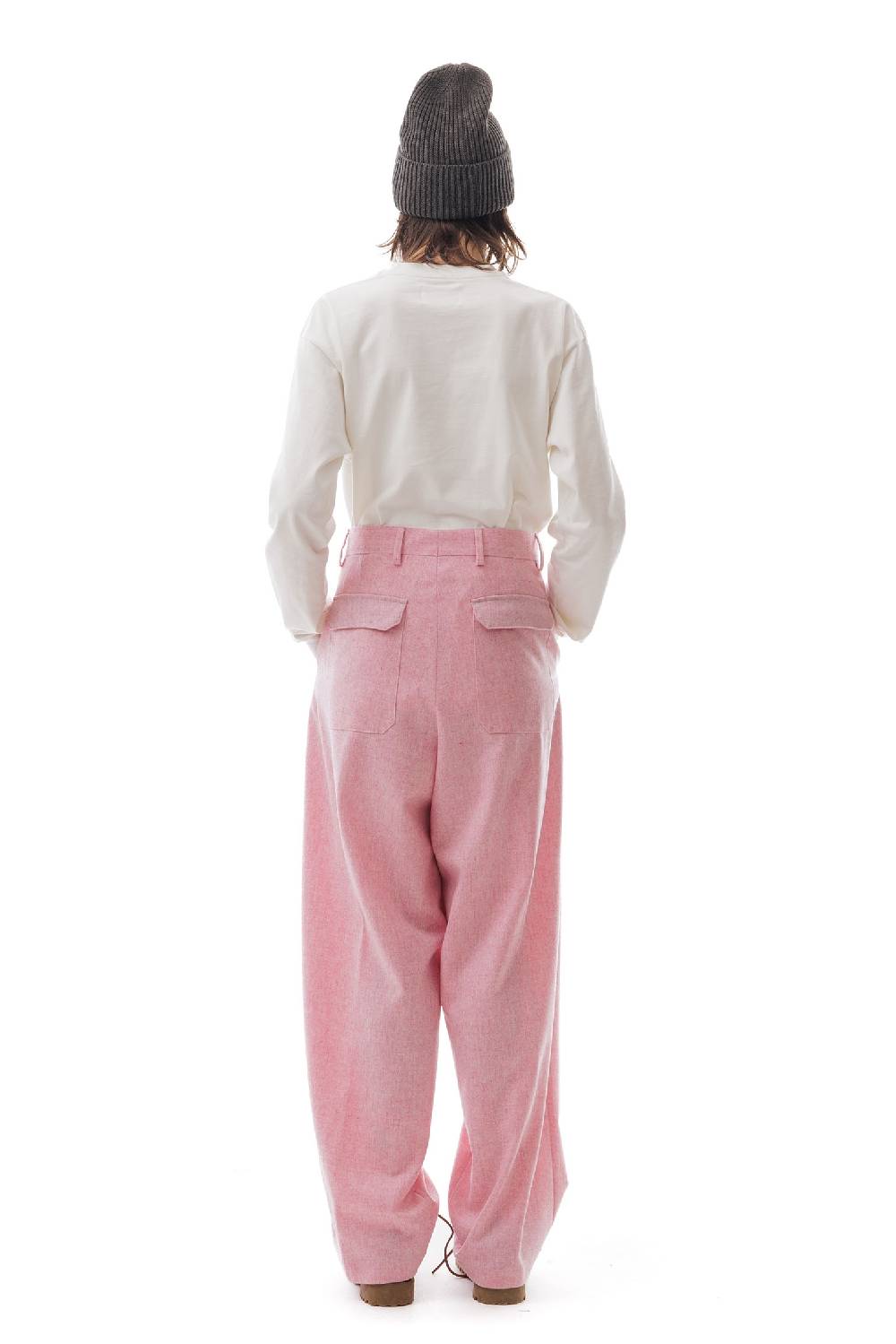 Lc23 Shetland Double Pence Trousers Pink Vendita