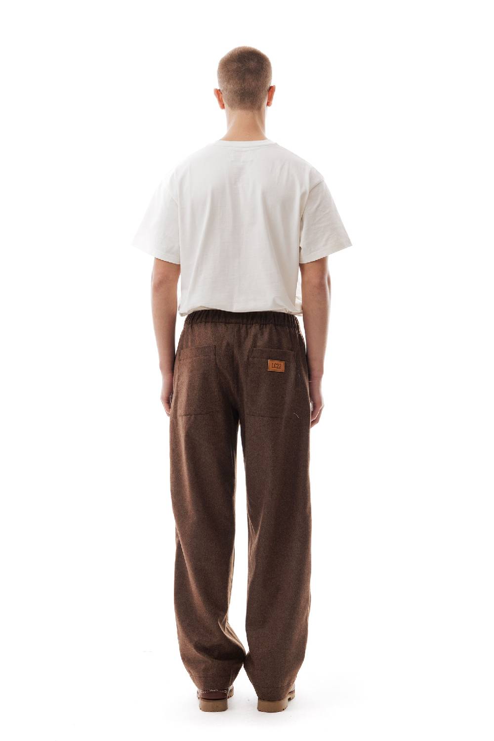 Lc23 WR Wool Pants Brown Pezzi Unici
