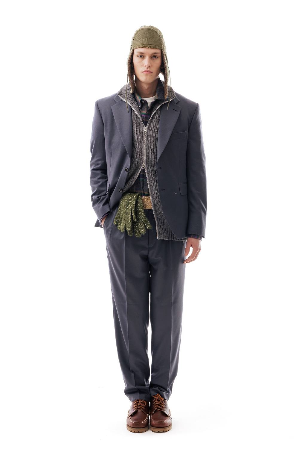 Lc23 Flannel Dark Grey Blazer Promozione Limitata