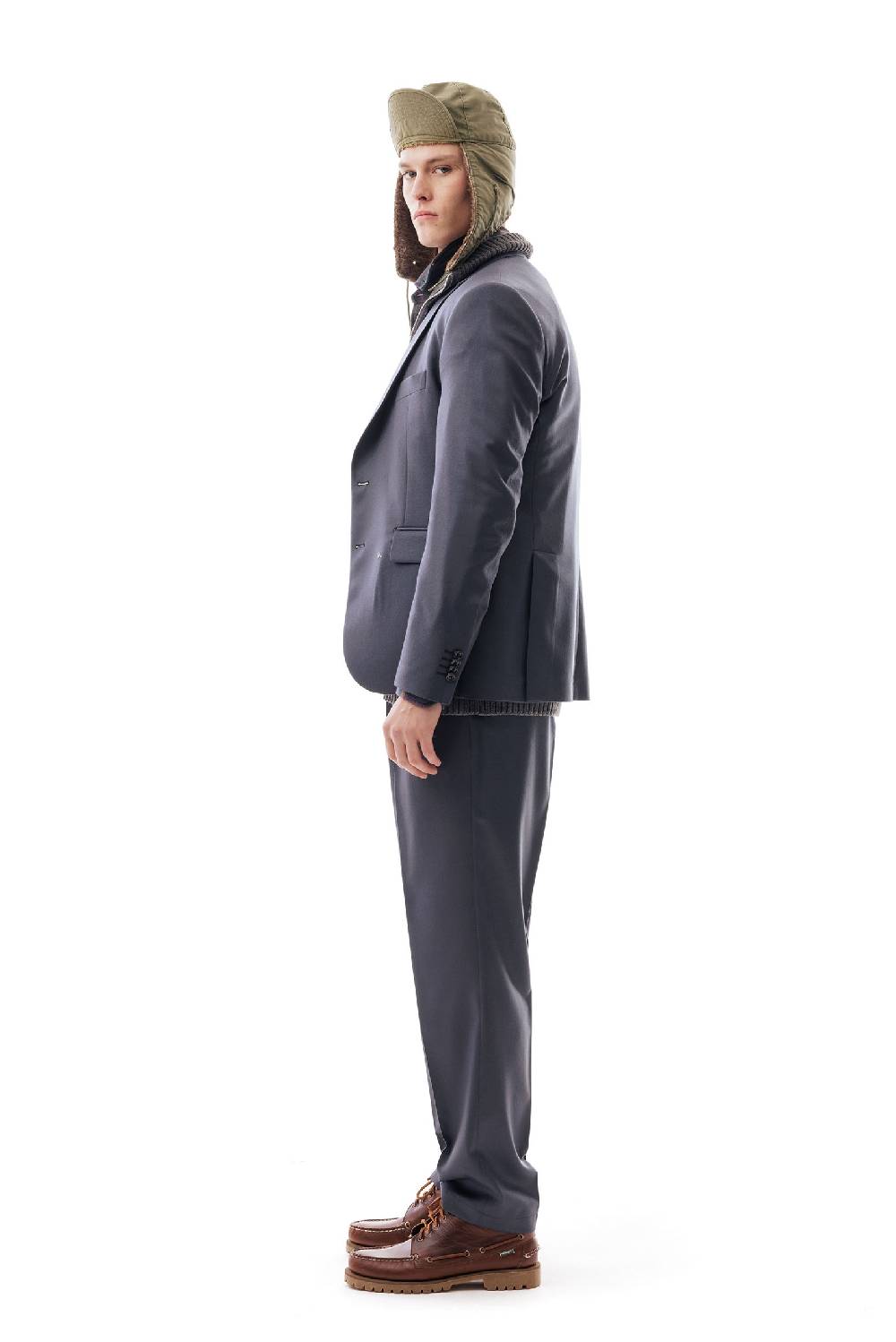 Lc23 Flannel Dark Grey Blazer Promozione Limitata