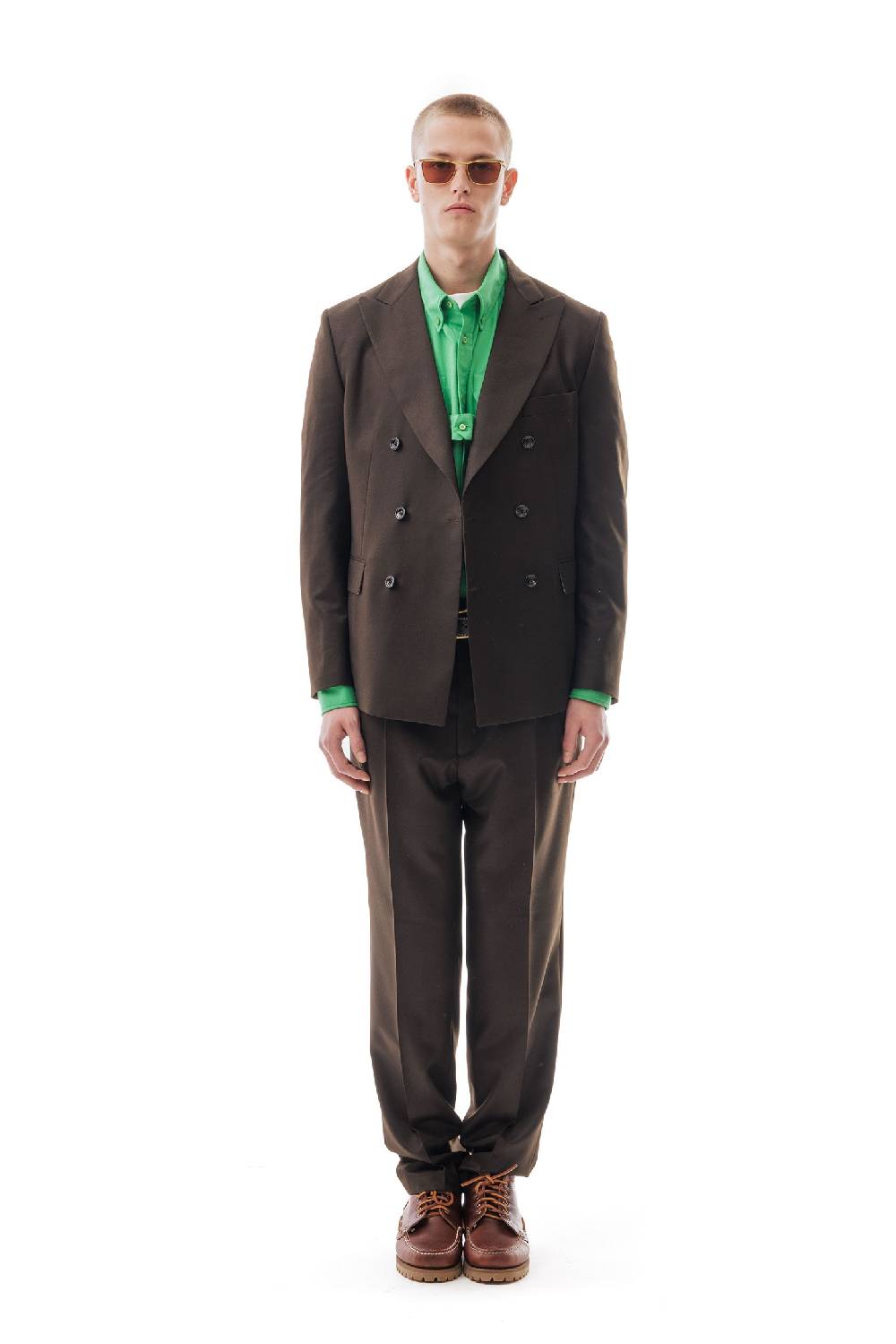 Lc23 Flannel Dark Brown Blazer Fino Al -60%