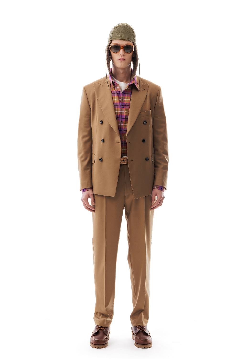 Lc23 Flannel Camel Blazer Shopping Online