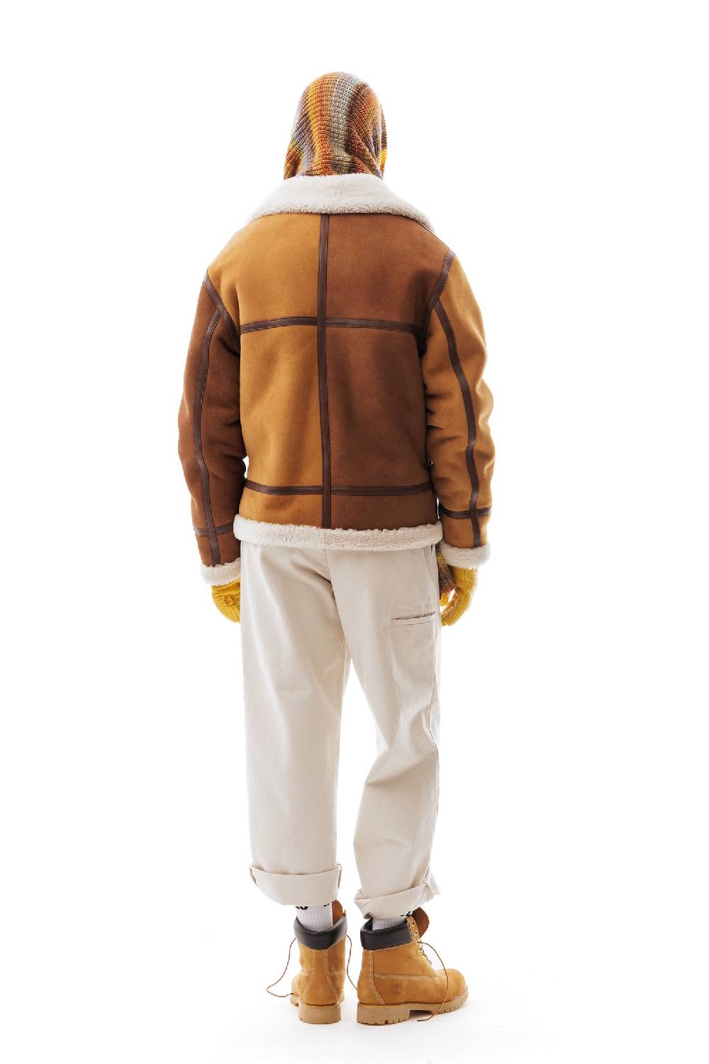 Lc23 Two-Tone Shearling Jacket Sottocosto
