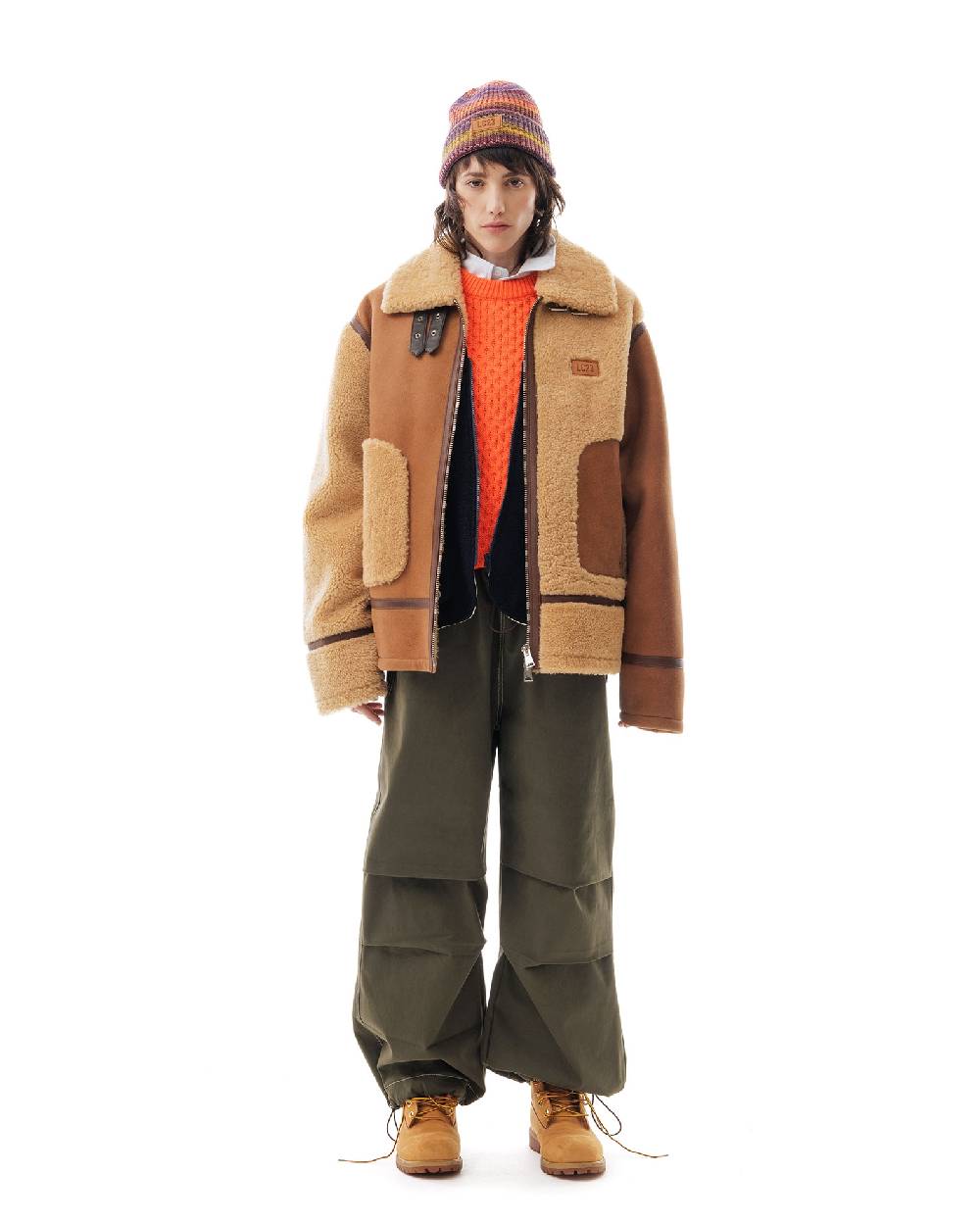 Lc23 Two-Side Shearling Jacket Convenienza