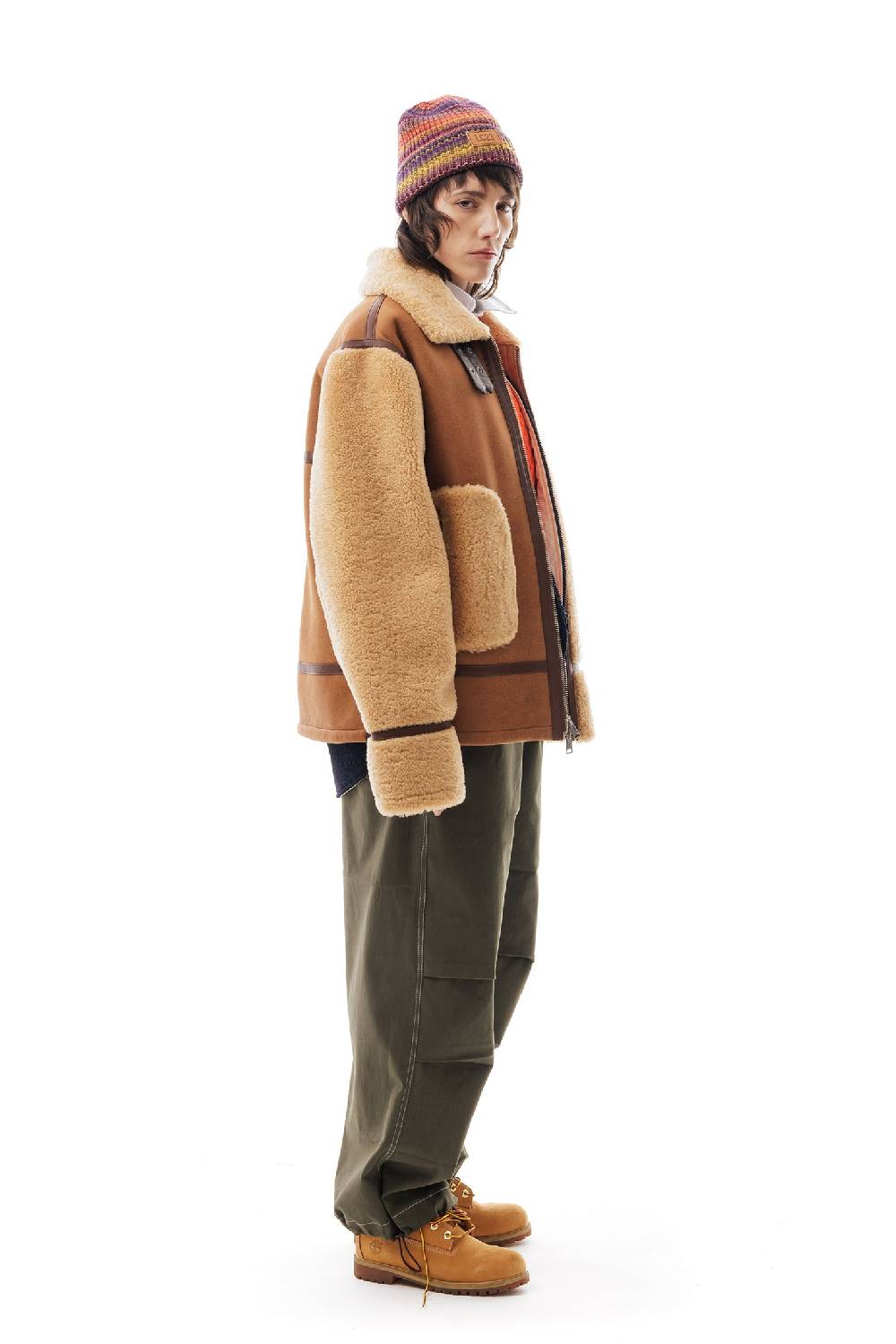Lc23 Two-Side Shearling Jacket Convenienza