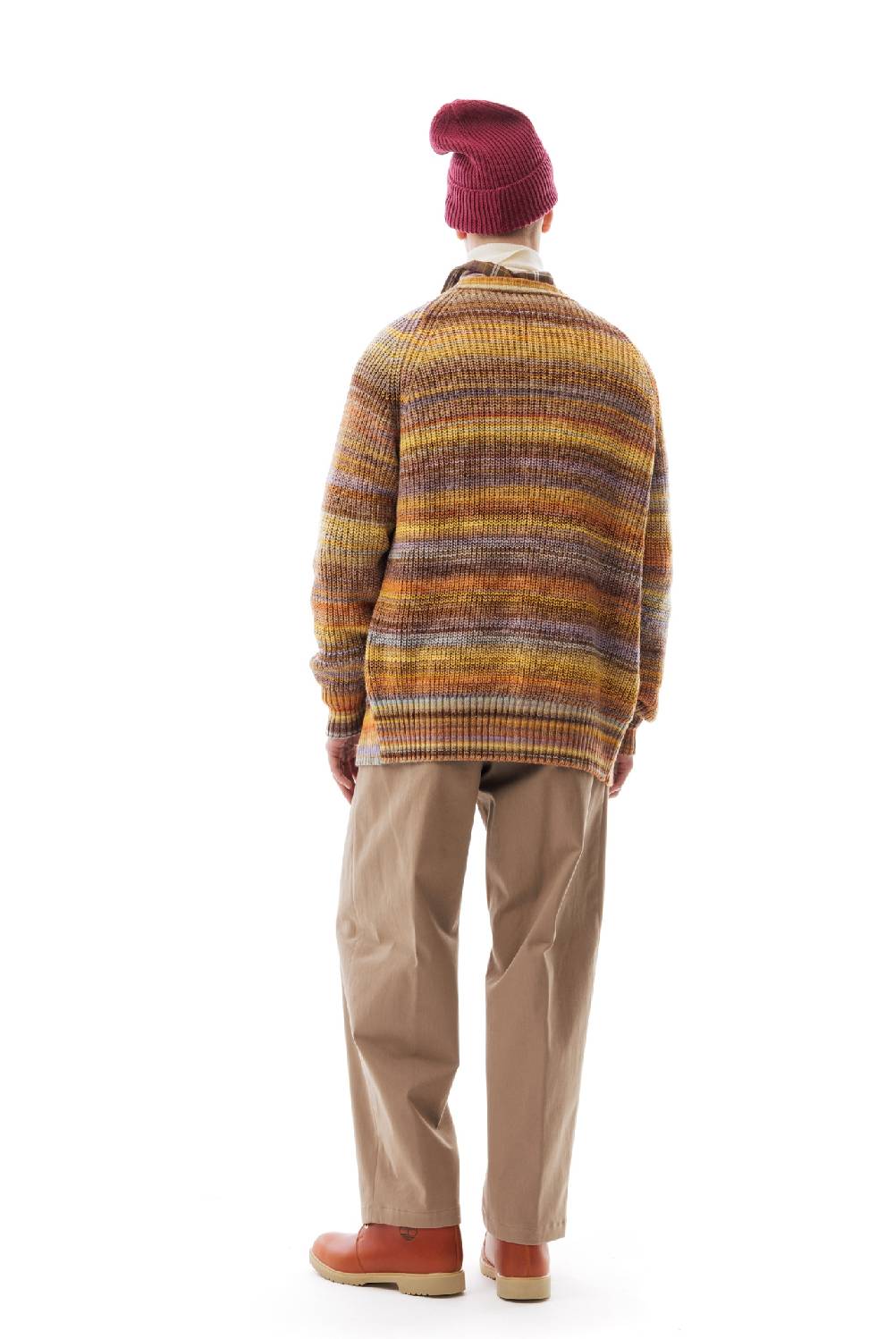 Lc23 Multicolor Cardigan Yellow/Orange Offerte