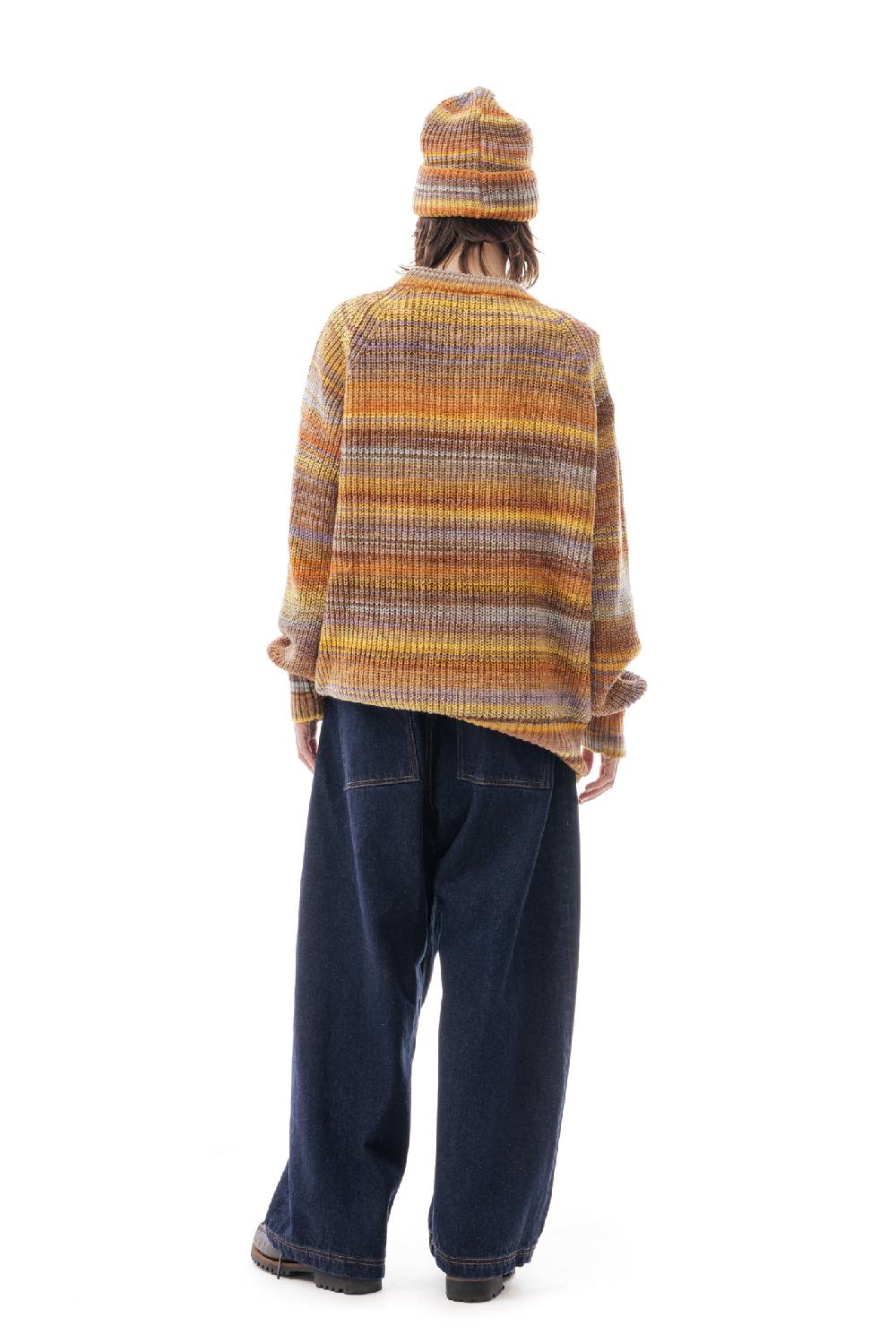 Lc23 Multicolor Sweater Yellow/Orange Vendita Economica