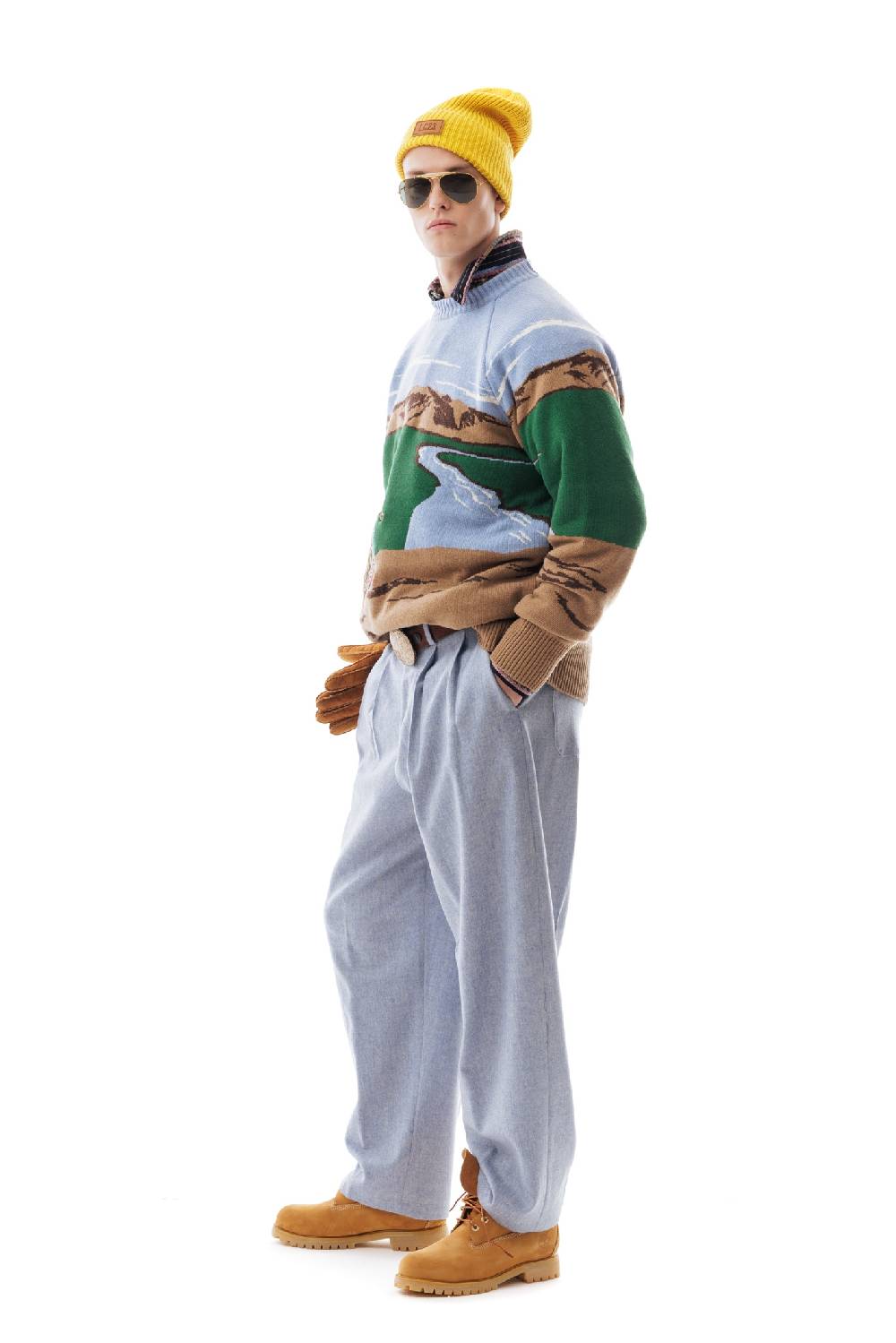 Lc23 Motocross Jaquard Sweater I Più Venduti