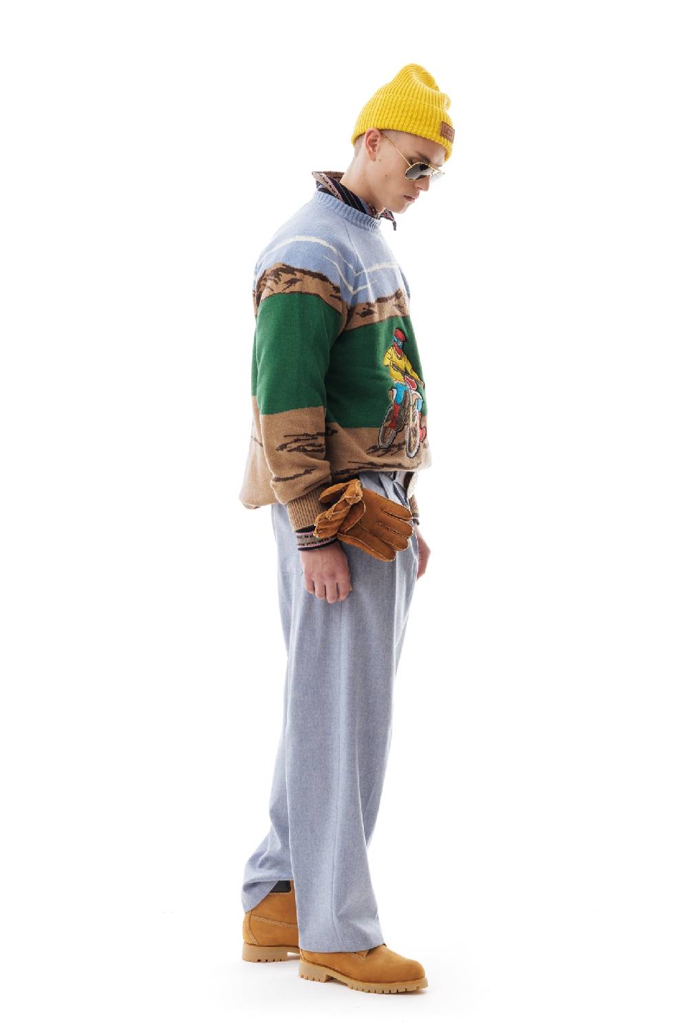 Lc23 Motocross Jaquard Sweater I Più Venduti