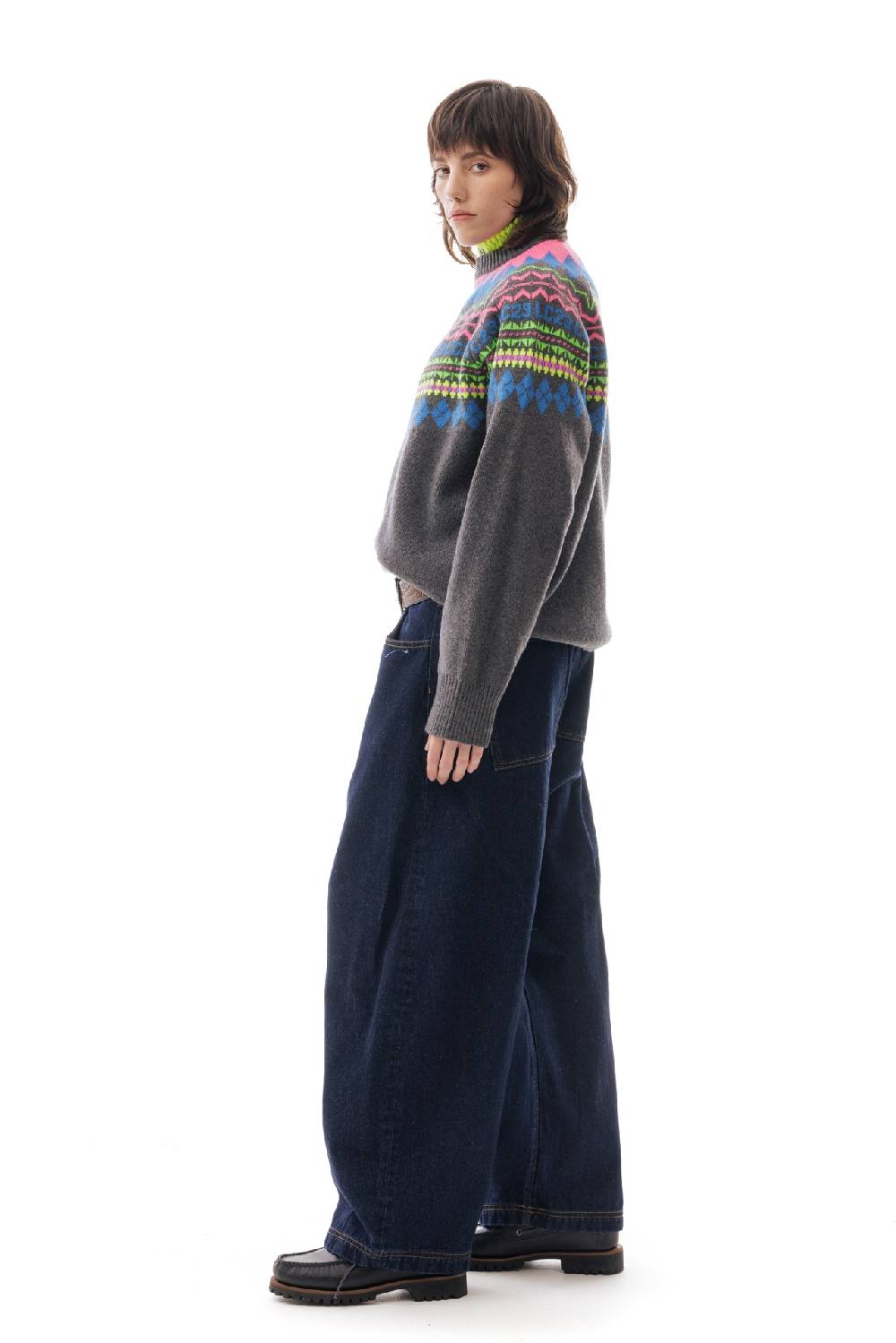 Lc23 LC23 Norvegian Sweater Grey Negozio