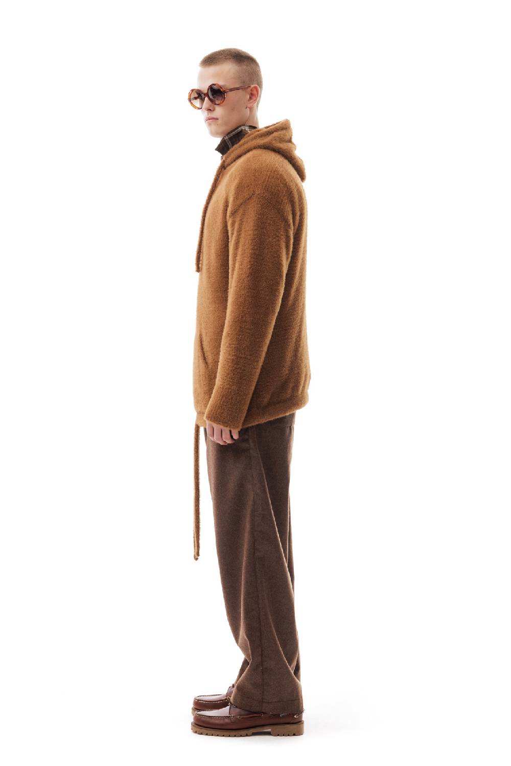 Lc23 Hoodie Sweater Camel In Saldo