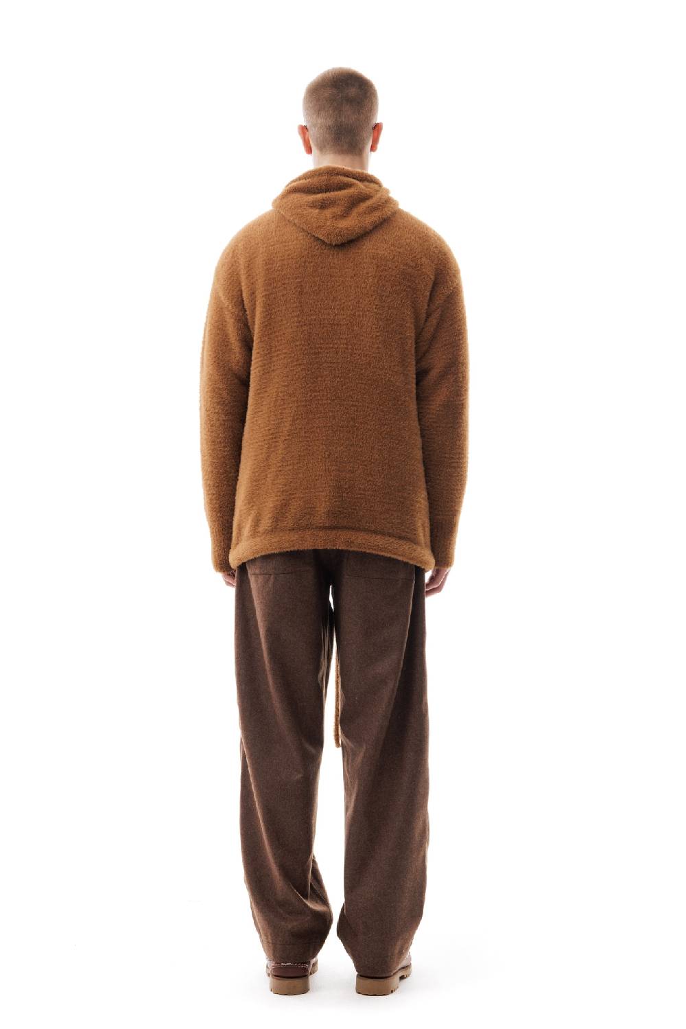 Lc23 Hoodie Sweater Camel In Saldo