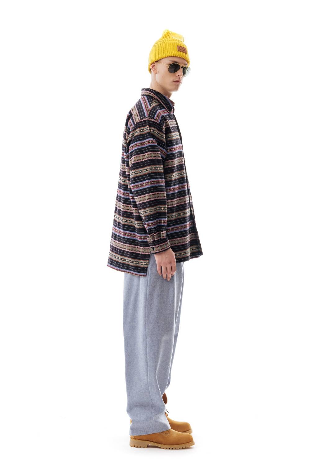 Lc23 Stripes Jaquard Overshirt Italy