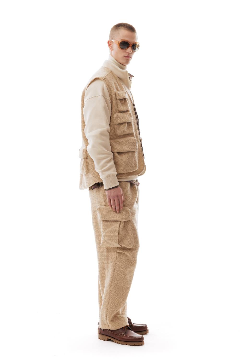 Lc23 Wool Multipocket Vest Acquista Ora