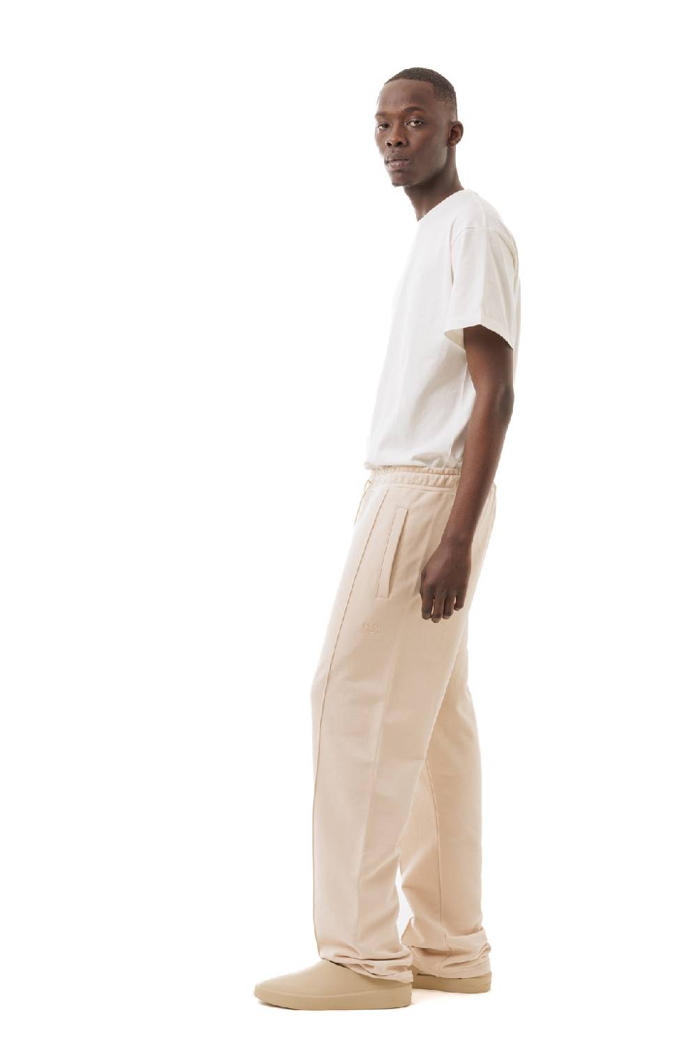 Lc23 Basic Fleece Trousers Beige Affare Del Giorno