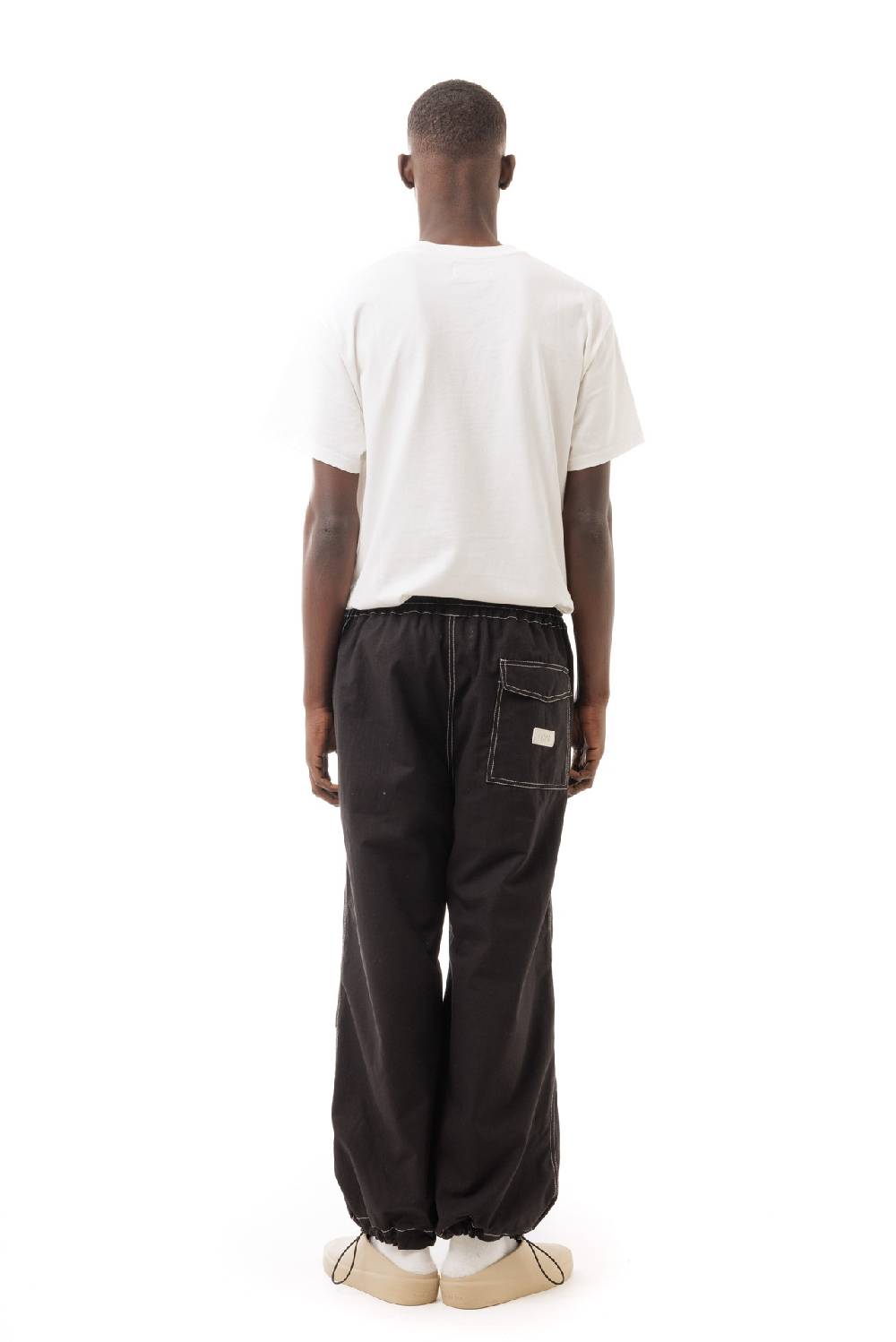 Lc23 Paracadute Pants Black Sottocosto