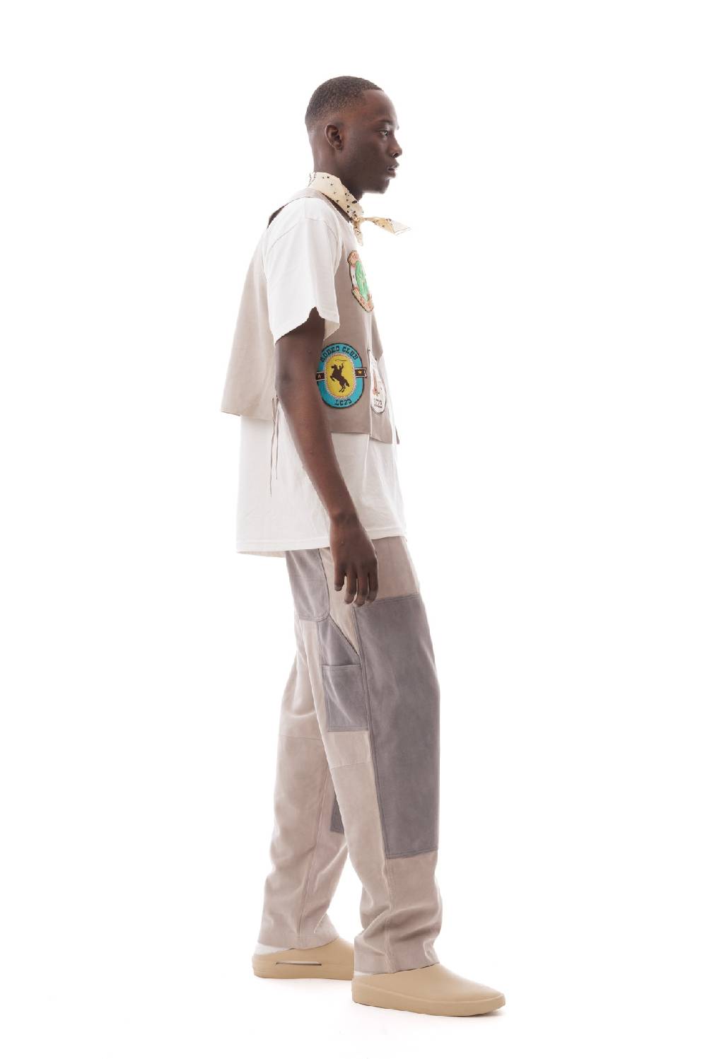 Lc23 Multipatch Suede Vest Grey Online