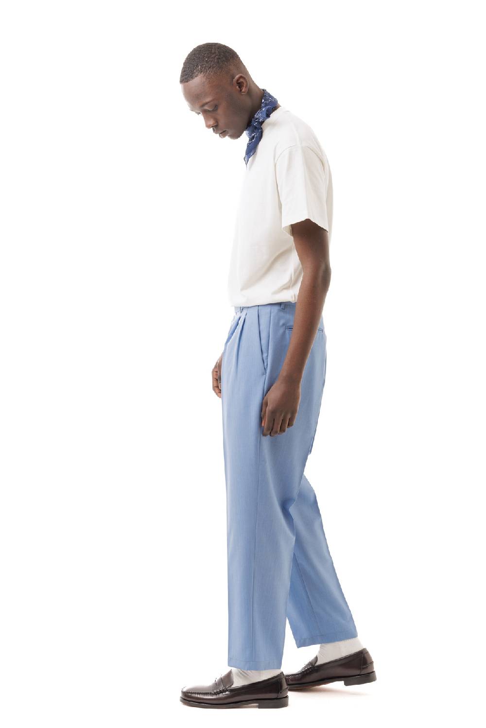 Lc23 Blue Trousers Saldi Di Fabbrica