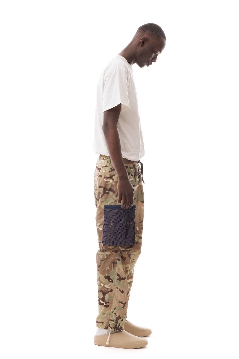 Lc23 Nylon Camo Cargo Pants Negozio