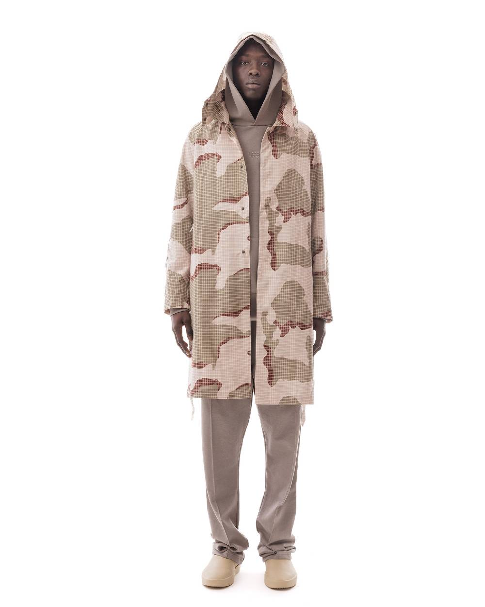 Lc23 Camo Trench Moda