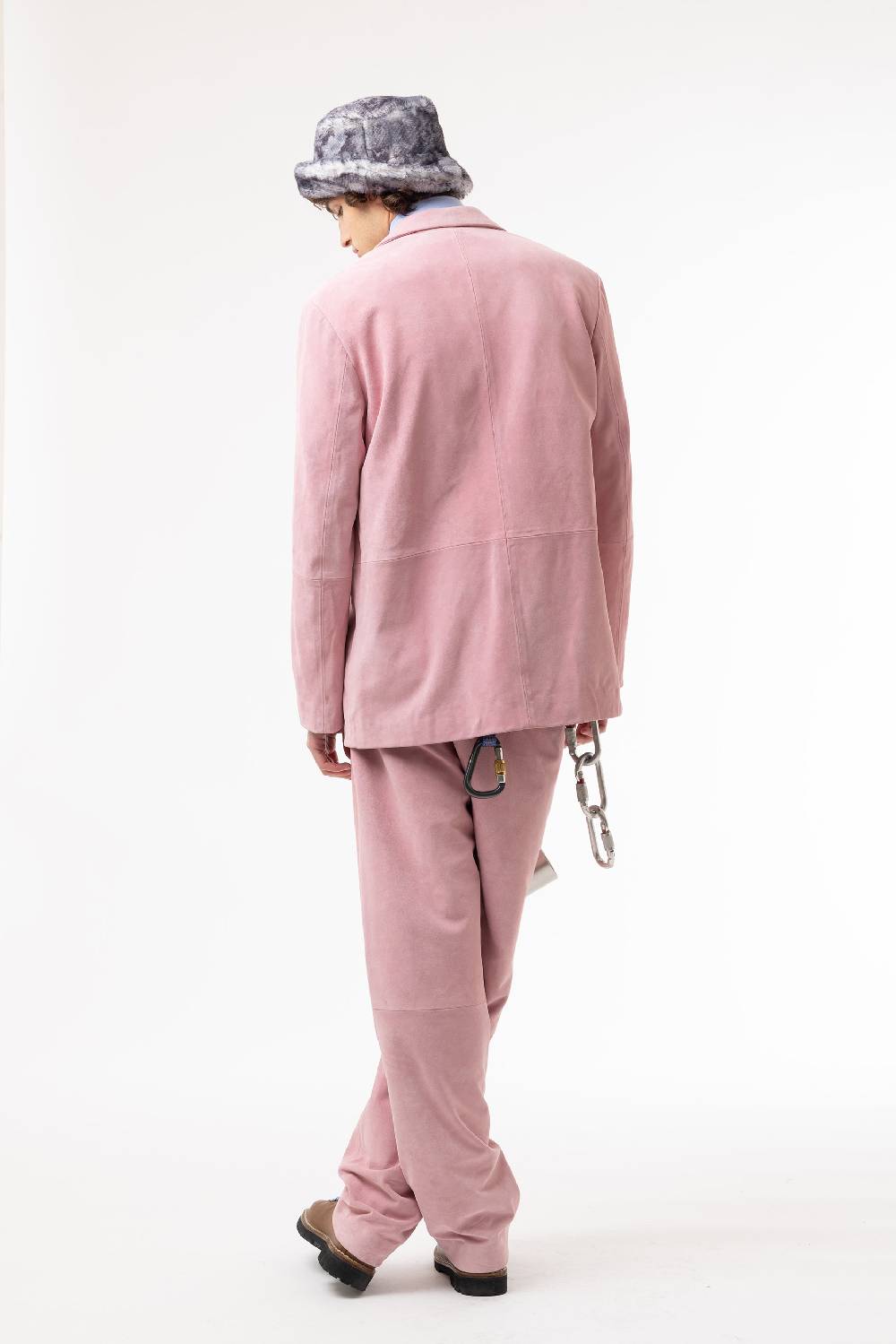 Lc23 Suede Trousers Consegna Veloce