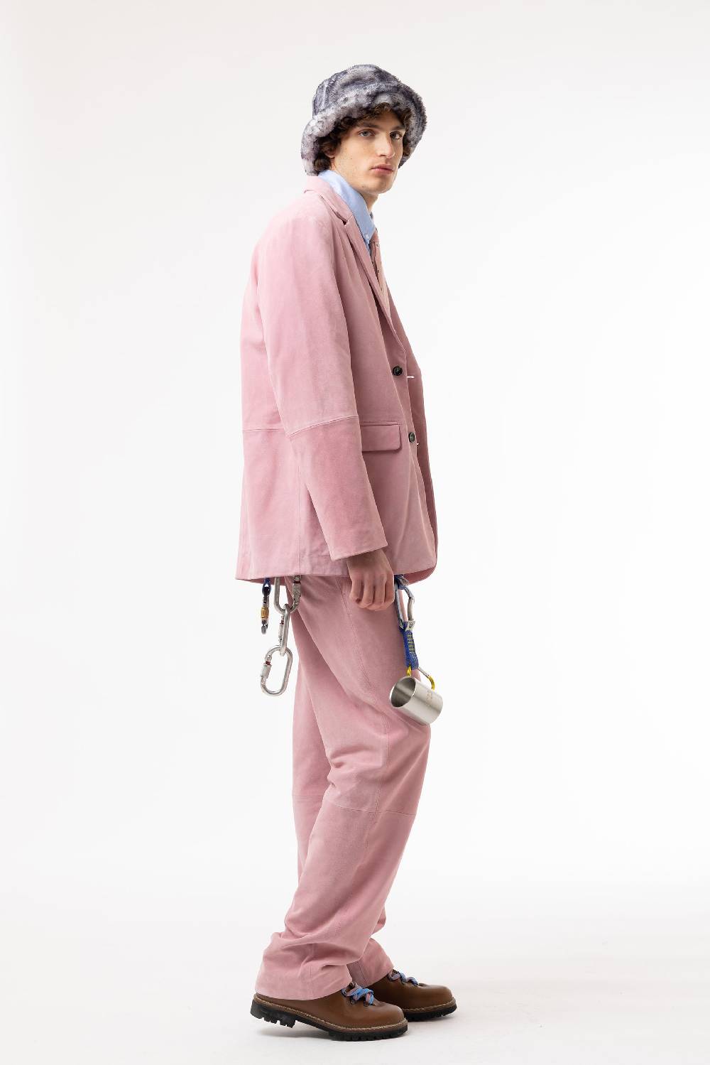Lc23 Suede Trousers Consegna Veloce